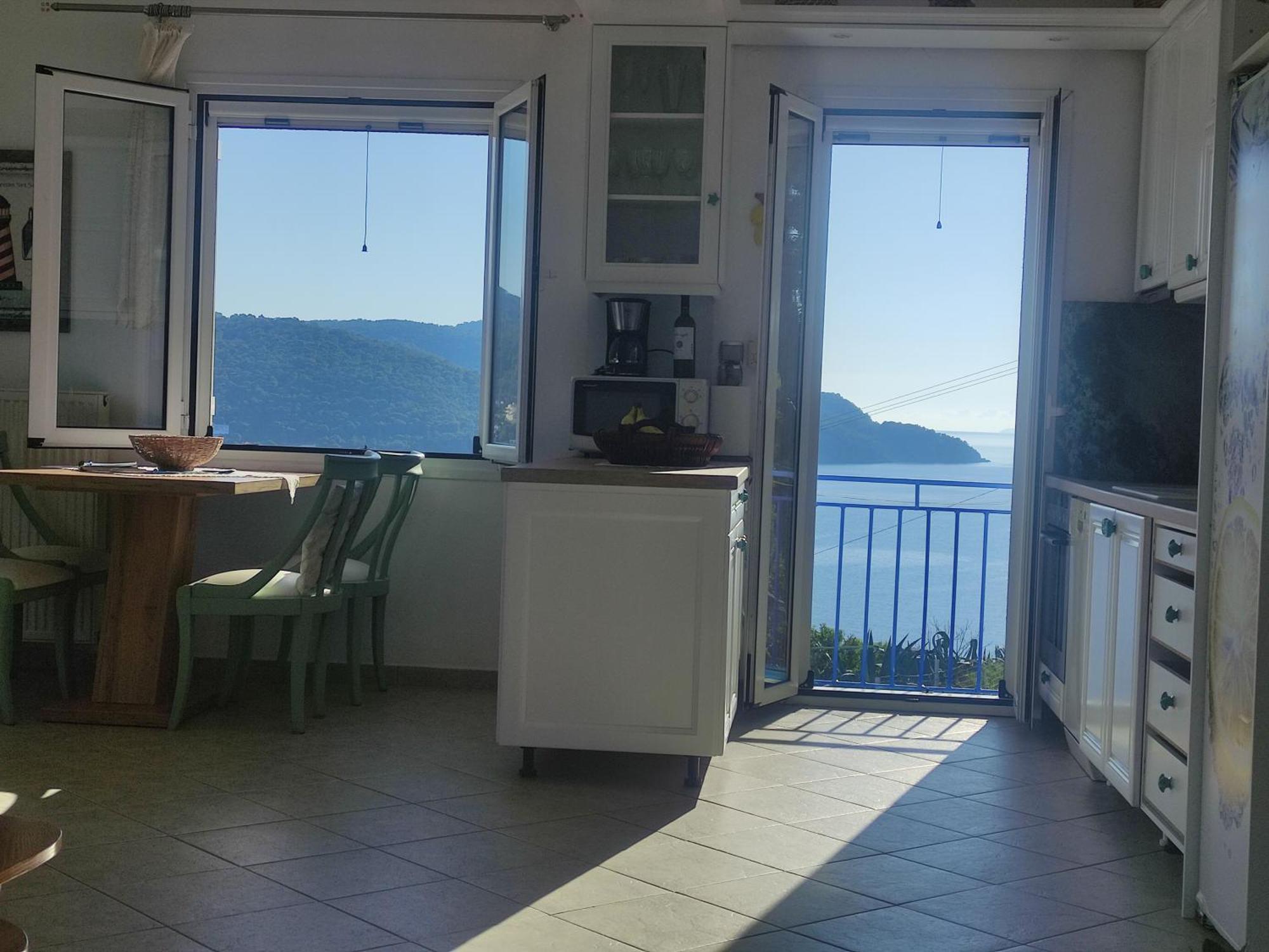 הוילה Poros Town Sunrise View House מראה חיצוני תמונה